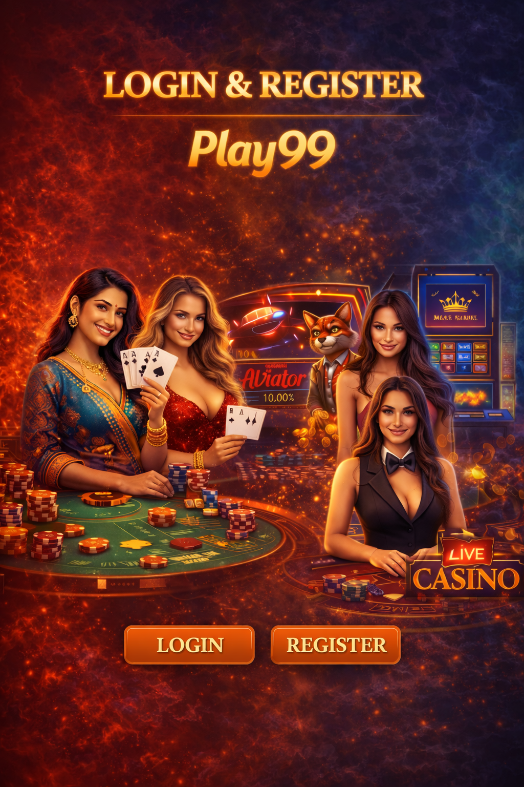 casino night with play99 promo