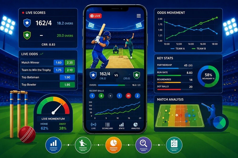 Play99 live cricket betting explained