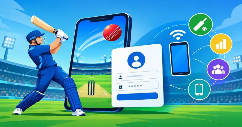 Play99exch Id digital cricket access with mobile phone and cricket player